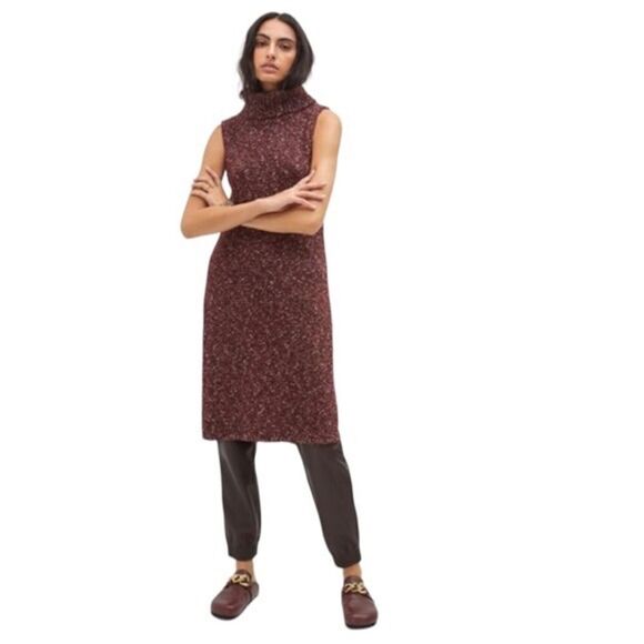 Anthropologie Flowy Maxi Tunic Sweater - Picture 1 of 8